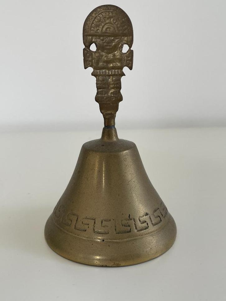 D329 Tafelbel Tafelbelletje Inca Peru Origineel, Antiek en Kunst, Curiosa en Brocante, Ophalen of Verzenden