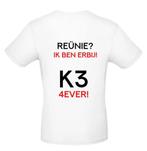 K3 show thirt man en vrouw ZSM BEZORGING MOGELIJK, Ophalen of Verzenden, Zo goed als nieuw