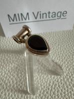 R028A/Zilveren Subtiele GRANAAT Hanger, Gebruikt, Verzenden, X, Zilver