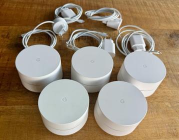 Te koop: 5x Google Nest Wifi (1e generatie) beschikbaar voor biedingen
