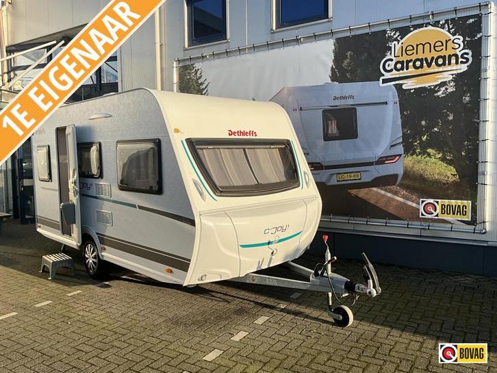 Dethleffs C'Joy 410 QL LUIFEL-LICHTGWICHT, Caravans en Kamperen, Caravans, Bedrijf, tot en met 3, 750 - 1000 kg, Standaardzit