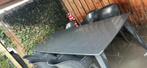 Buiten tafel 6 personen, Ophalen, Gebruikt, Rechthoekig, Kunststof