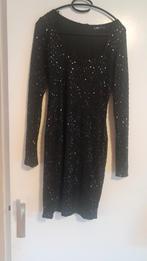Zwart pailetten jurkje, Ophalen of Verzenden, Nieuw, Zwart, Boven de knie