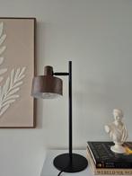 Bureau lamp / tafellamp Woody light& living bruin/zwart, Ophalen, Japandi vt wonen, Zo goed als nieuw, Minder dan 100 cm