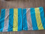 Vrolijk gekleurde sierkussen overtrekken Hema 40x40 cm, Huis en Inrichting, Woonaccessoires | Kussens, Ophalen of Verzenden, Gebruikt