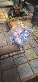 dobbelstenen roze blauw, Hobby en Vrije tijd, Gezelschapsspellen | Bordspellen, Vijf spelers of meer, Verzenden, Nieuw, D&D