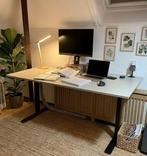 IKEA TROTTEN Zit/sta bureau 160x80 cm, Ophalen of Verzenden, In hoogte verstelbaar, Zo goed als nieuw, Bureau