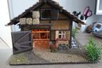 Origineel miniatuur vakwerk kippenstal voor bij kerststal !!, Diversen, Ophalen of Verzenden