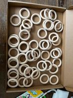 Nieuwe houten ringen, 50mm doorsnee, Hobby en Vrije tijd, Ophalen of Verzenden, Nieuw, Haken, Overige typen