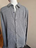 OVERHEMD, REFILL, MAAT S, Kleding | Heren, Overhemden, Ophalen of Verzenden, Gedragen, Blauw, Halswijdte 41/42 (L)