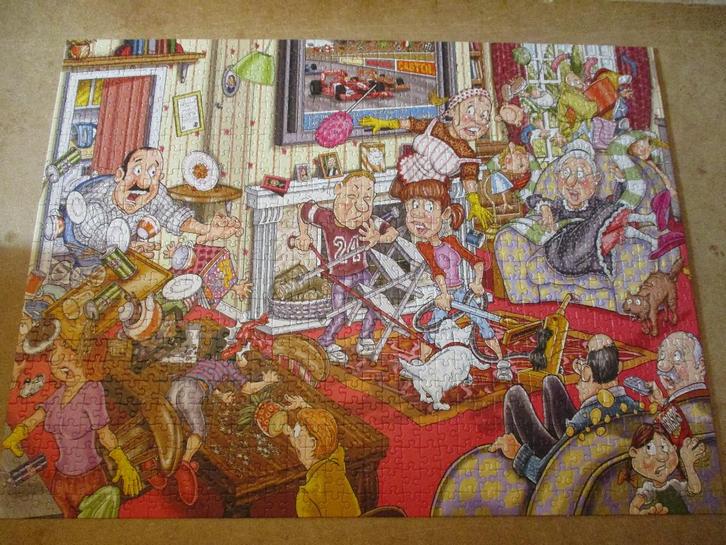 Jumbo Wasgij Mysterie Puzzle no 10, Hobby en Vrije tijd, Denksport en Puzzels, Zo goed als nieuw, Legpuzzel, 500 t/m 1500 stukjes