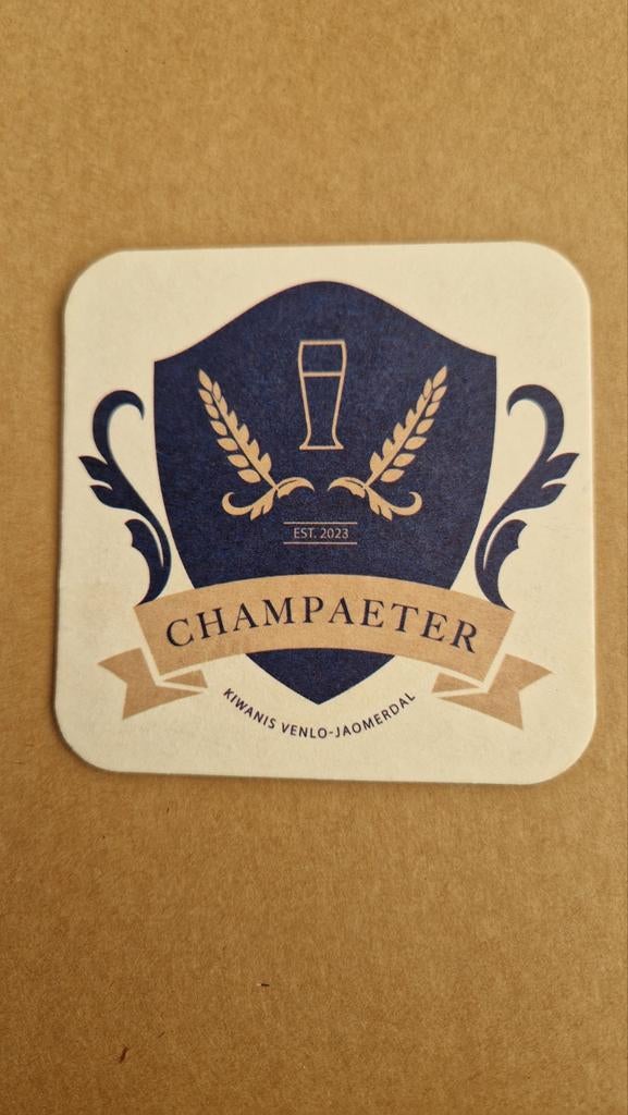 Bierviltje de klep, Ophalen of Verzenden, Viltje(s), Overige merken