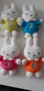 4 kleine nijntje knuffels 1 t/m 4, Ophalen of Verzenden, Zo goed als nieuw, Overige typen