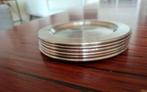 6 WMF RVS Onderzetters - Cromargan 18/10, Huis en Inrichting, Keuken | Servies, Overige materialen, Gebruikt, Overige typen, Ophalen of Verzenden
