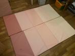 Twee IKEA plufsig roze speelmat turnmat gymnastiek, Ophalen, Gebruikt