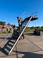 Gegalvaniseerde bordestrap steektrap wenteltrap trappen 19, Ophalen of Verzenden, Zo goed als nieuw, 2 tot 4 meter