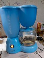 Lichtblauw Koffiezetapparaat - Werkt Prima!, Gebruikt, Koffiemachine, Gemalen koffie, Ophalen of Verzenden