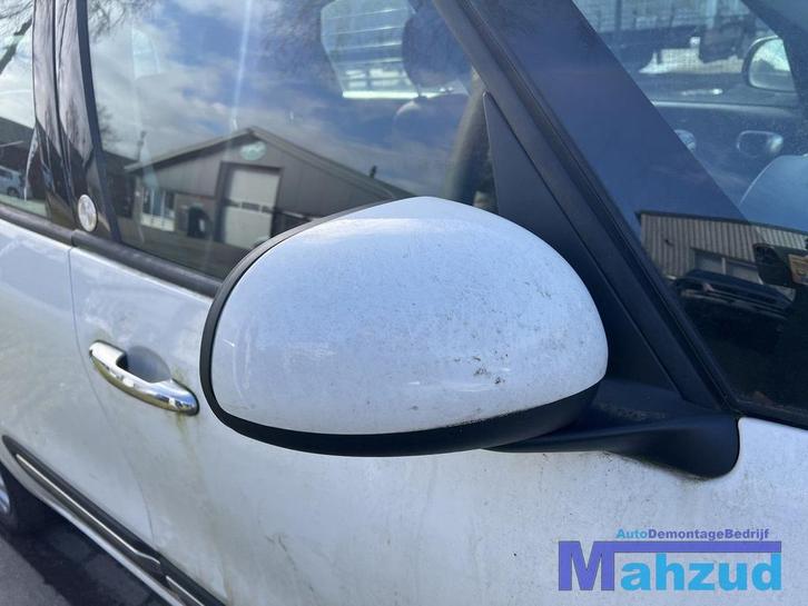 FIAT 500L WIT 268/A rechts spiegel 2012+, Auto-onderdelen, Spiegels, Fiat, Gebruikt, Ophalen of Verzenden