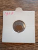 Halve cent, 1/2e cent 1938, Postzegels en Munten, Ophalen of Verzenden, Koningin Wilhelmina, Overige waardes