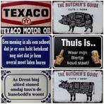 Home where wifi connects reclamebord van metaal wandbord, Huis en Inrichting, Info@deconoord.nl, Verzenden, Deco Noord, Nieuw