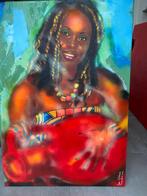 Schilderij Phnom Penh 2012 door Peter Klashorst, Ophalen