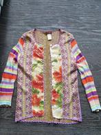 Christian LaCroix Bazar schitterend en vrolijk vest - S, Paars, Ophalen of Verzenden, Zo goed als nieuw, Maat 36 (S)