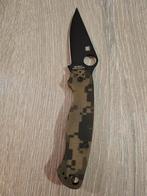 Spyderco Paramilitary 2 camo black, S45VN, NIEUW!, Verzamelen, Ophalen of Verzenden, Overige soorten, Amerika, Mes of Dolk