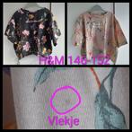 Cropped tops H&M mt 146-152 meisje (set 2 stuks), Meisje, H&M, Ophalen of Verzenden, Zo goed als nieuw