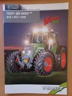 Folder Fendt 800 Vario tms 815, 817 en 818 Nederlandstalig, Ophalen of Verzenden, Gelezen, Tractor en Landbouw
