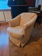 Vintage Bloemen fauteuil, Ophalen, 50 tot 75 cm