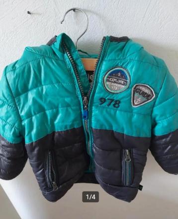 Babyface Jas Jasje Winterjas Winterjasje Blauw Groen maat 74 beschikbaar voor biedingen