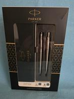Parker Jotter Vulpen en Balpen Steel CT Nieuwstaat, Pennenset, Parker, Met doosje, Ophalen of Verzenden