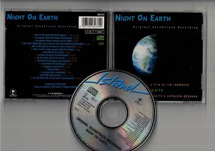 TOM WAITS OST CD Night on Earth, Cd's en Dvd's, Cd's | Pop, Gebruikt, 1980 tot 2000, Ophalen of Verzenden