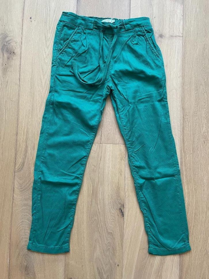 Sissy-Boy broek, maat 146-152, groen met structuur, Kinderen en Baby's, Kinderkleding | Maat 146, Gebruikt, Meisje, Broek, Ophalen of Verzenden