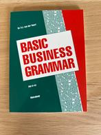 Basic Business Grammar - Dr. P.J. van der Voort, Ophalen of Verzenden, Alpha, Zo goed als nieuw, MBO