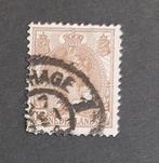 nvph 64 gestempeld Koningin Wilhelmina bontkraag 1899-1921, Postzegels en Munten, Postzegels | Nederland, Verzenden, T/m 1940
