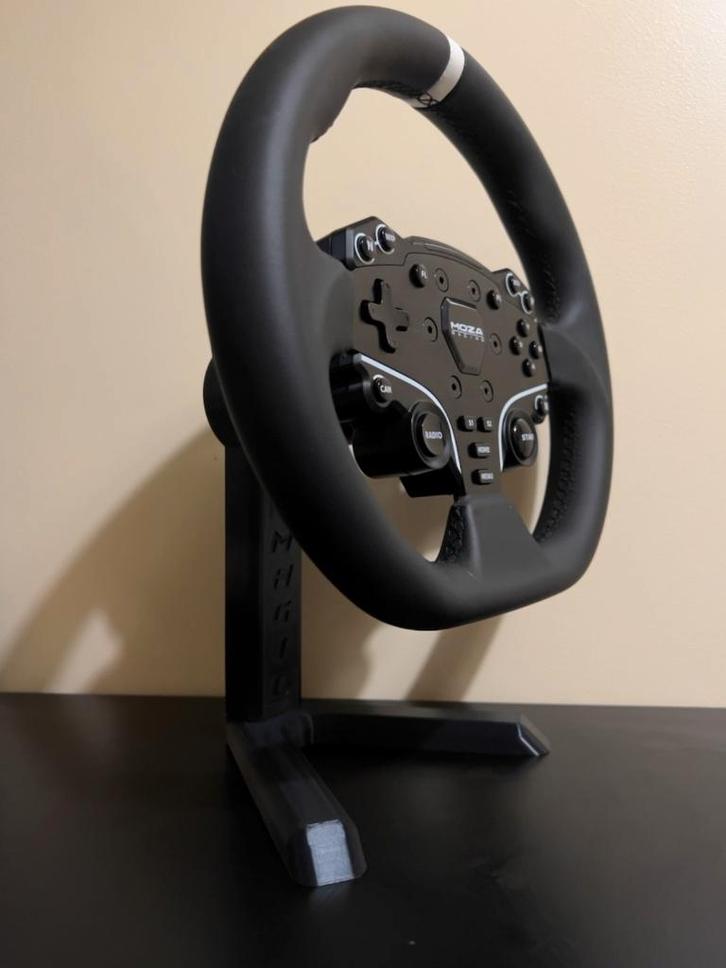 Moza QR systems rond stuur standaard | 3D geprint, Computers en Software, Joysticks, Nieuw, Ophalen of Verzenden