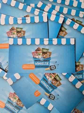AH / Albert heijn mini's / winkeltje 80 ongeopende kaarten! beschikbaar voor biedingen
