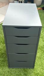 Ikea ladeblok ALEX, Ophalen, Minder dan 50 cm, 5 laden of meer, Zo goed als nieuw