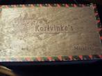 SIGARENKISTJE KORLVINKE´S, Ophalen of Verzenden, Zo goed als nieuw, Tabaksdoos of Verpakking
