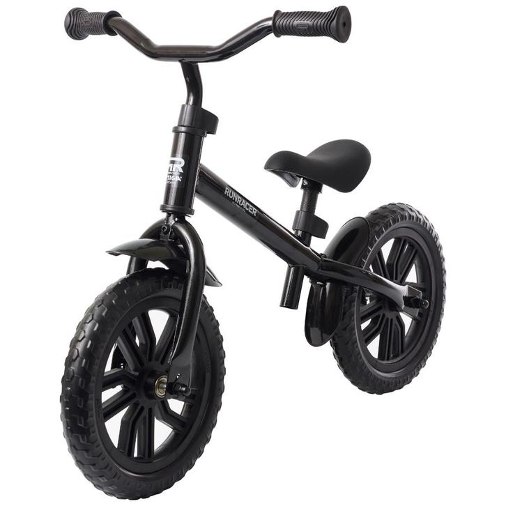 Loopfiets Stiga Runracer C-12 Black, Kinderen en Baby's, Speelgoed | Buiten | Voertuigen en Loopfietsen, Nieuw, Loopfiets, Ophalen of Verzenden