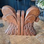 Antieke houten Art Deco vogels als boeksteun A. Loop, Antiek en Kunst, Ophalen of Verzenden