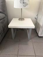 Bijzettafel, Huis en Inrichting, Minder dan 55 cm, Gebruikt, Rond, Ophalen