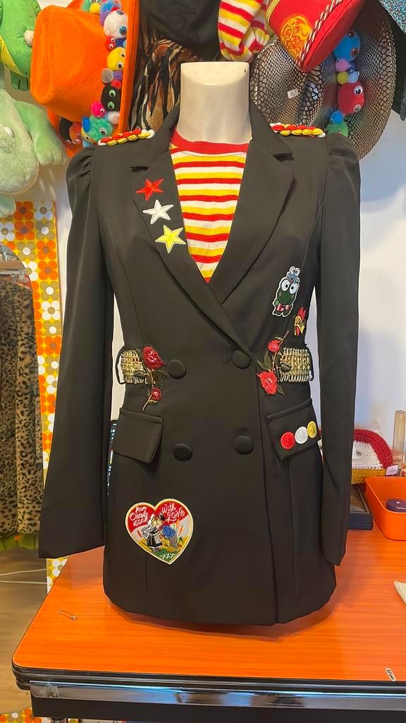 Jas oeteldonk dames maat 36, Kleding | Dames, Carnavalskleding en Feestkleding, Zo goed als nieuw, Kleding, Carnaval, Maat 36 (S)