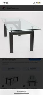 Glasplaat van Cassina Corbusier LC6 tafel, Huis en Inrichting, Tafels | Eettafels, Ophalen, Gebruikt, 200 cm of meer, 50 tot 100 cm