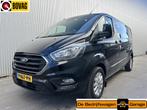 Ford Transit Custom L2H1 Limited DC 170PK Euro 6 Aut. Dubbel, Lichtsensor, Stof, Gebruikt, Euro 6