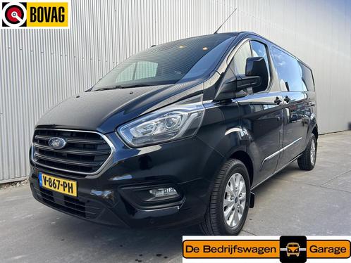 Ford Transit Custom L2H1 Limited DC 170PK Euro 6 Aut. Dubbel, Auto's, Bestelauto's, Bedrijf, Te koop, ABS, Achteruitrijcamera