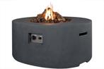 Happy cocooning vuurtafel Ovaal NIEUW, Tuin en Terras, Ophalen, Zo goed als nieuw