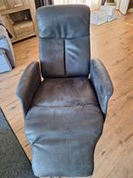 Elektrische Relaxstoel, Huis en Inrichting, Fauteuils, Ophalen, Gebruikt, 50 tot 75 cm, Leer