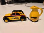 Citroen 2cv reclame auto Berger, Hobby en Vrije tijd, Modelauto's | 1:43, Ophalen of Verzenden, Gebruikt, Auto, Norev